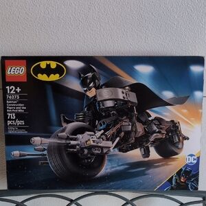 Lego 76273 Batman Construction Figure and The Bat Pod Bike,New In Box.
